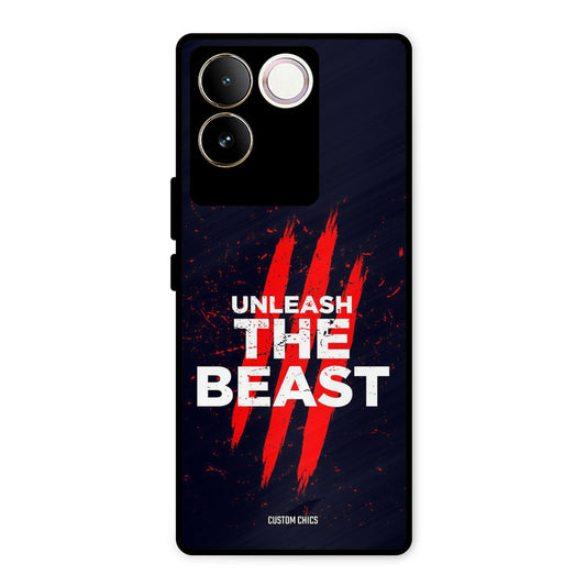 The Beast Vivo T2 Pro Mobile Back Cover - Typography PrintShield Case