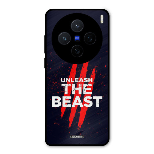 The Beast Vivo X200 Mobile Back Cover - Typography PrintShield Case