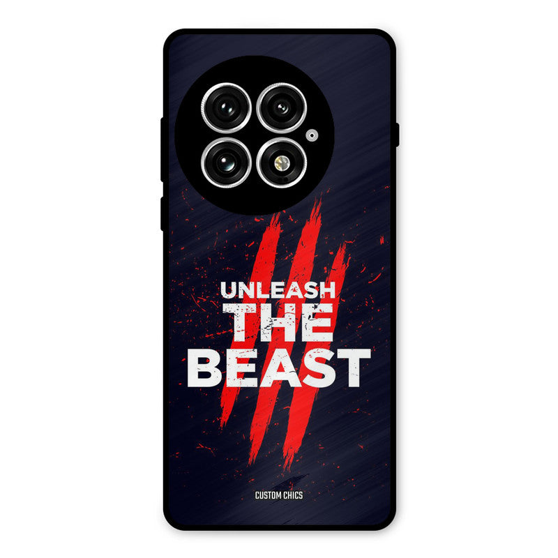 The Beast Oneplus 13 Mobile Back Cover - Typography PrintShield Case