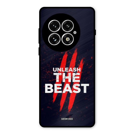 The Beast Oneplus 13 Mobile Back Cover - Typography PrintShield Case
