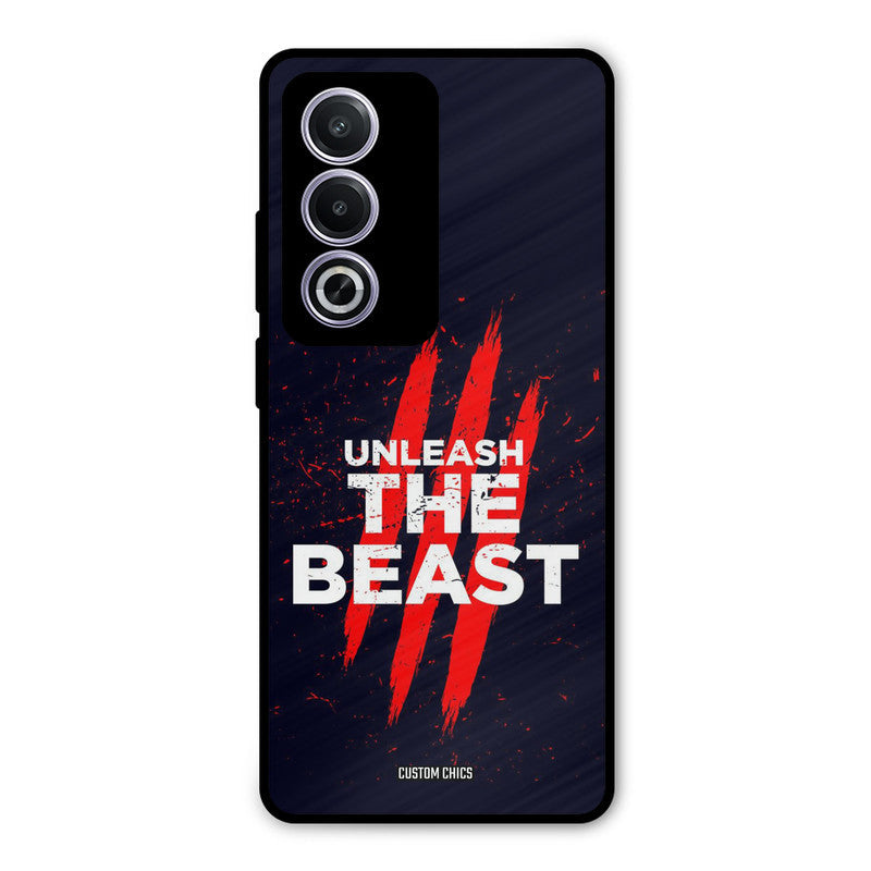 The Beast Oppo K12x Mobile Back Cover - Typography PrintShield Case