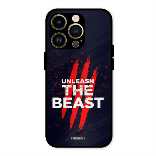 The Beast iPhone 14 Pro Max Mobile Back Cover - Typography PrintShield Case