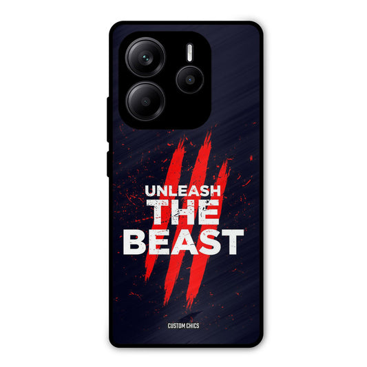 The Beast Redmi Note 14 Mobile Back Cover - Typography PrintShield Case