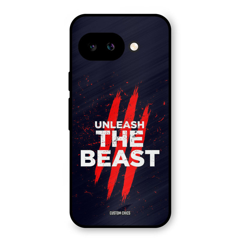 The Beast Google Pixel 9A Mobile Back Cover - Typography PrintShield Case