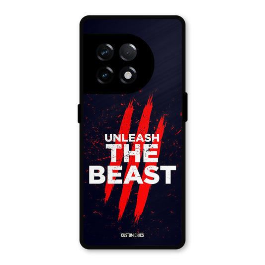 The Beast OnePlus 11R Mobile Back Cover - Typography PrintShield Case