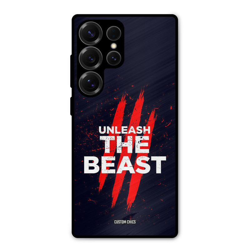 The Beast Samsung Galaxy S25 Ultra Mobile Back Cover - Typography PrintShield Case