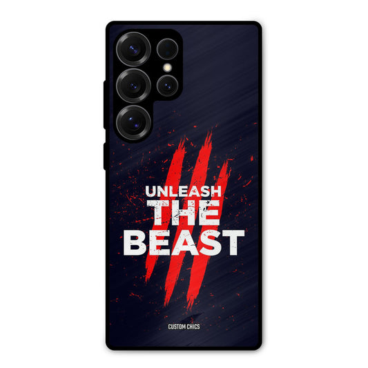 The Beast Samsung Galaxy S25 Ultra Mobile Back Cover - Typography PrintShield Case