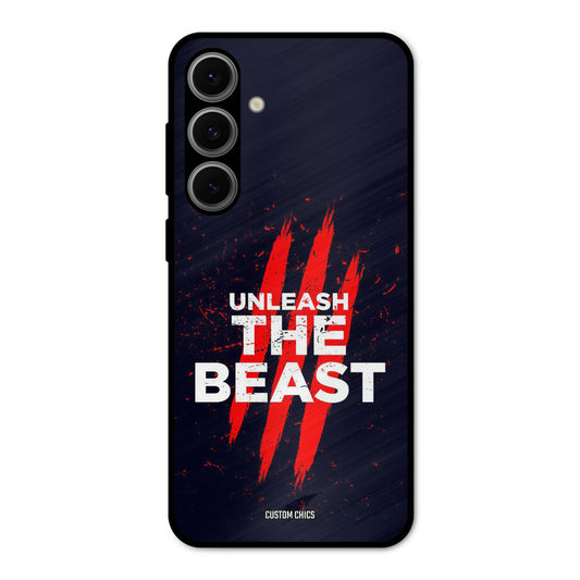 The Beast Samsung Galaxy S24 Mobile Back Cover - Typography PrintShield Case