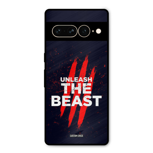 The Beast Google Pixel 7 Pro Mobile Back Cover - Typography PrintShield Case