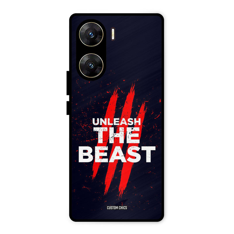 The Beast Vivo V29e Mobile Back Cover - Typography PrintShield Case