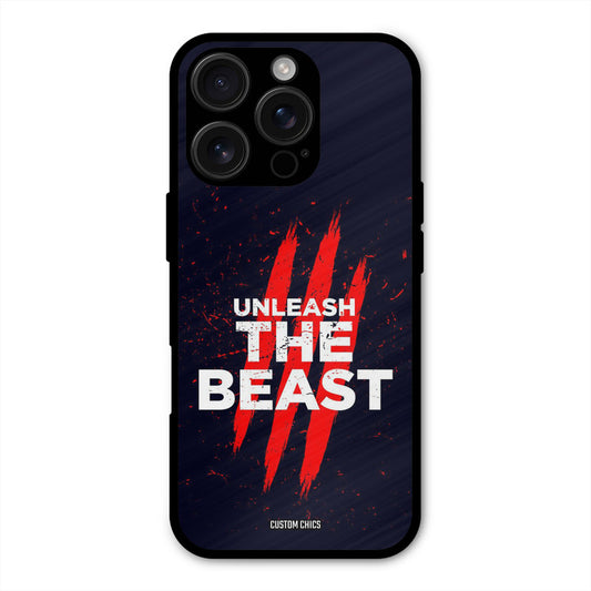 The Beast iPhone 16 Pro Mobile Back Cover - Typography PrintShield Case