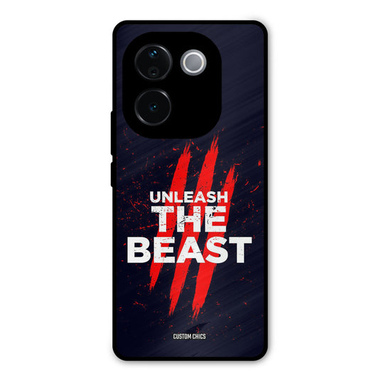 The Beast iQOO Z9s Pro Mobile Back Cover - Typography PrintShield Case