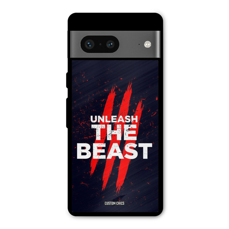 The Beast Google Pixel 7 Mobile Back Cover - Typography PrintShield Case