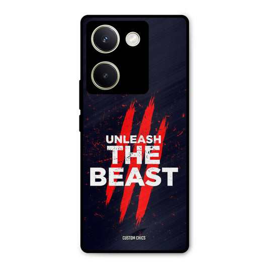 The Beast Vivo Y200 Pro Mobile Back Cover - Typography PrintShield Case