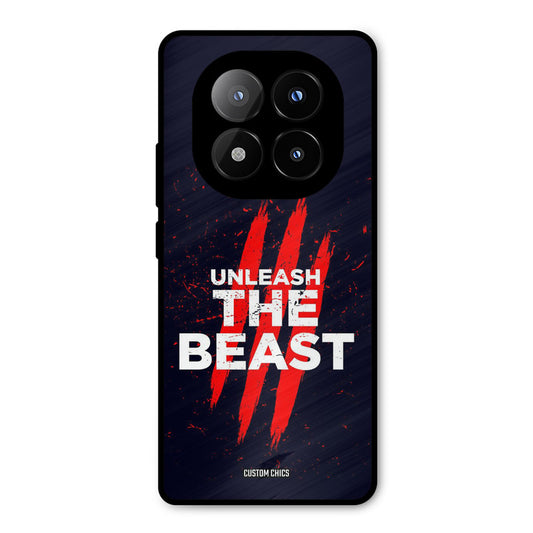 The Beast Redmi Note 14 Pro Plus 5G Mobile Back Cover - Typography PrintShield Case