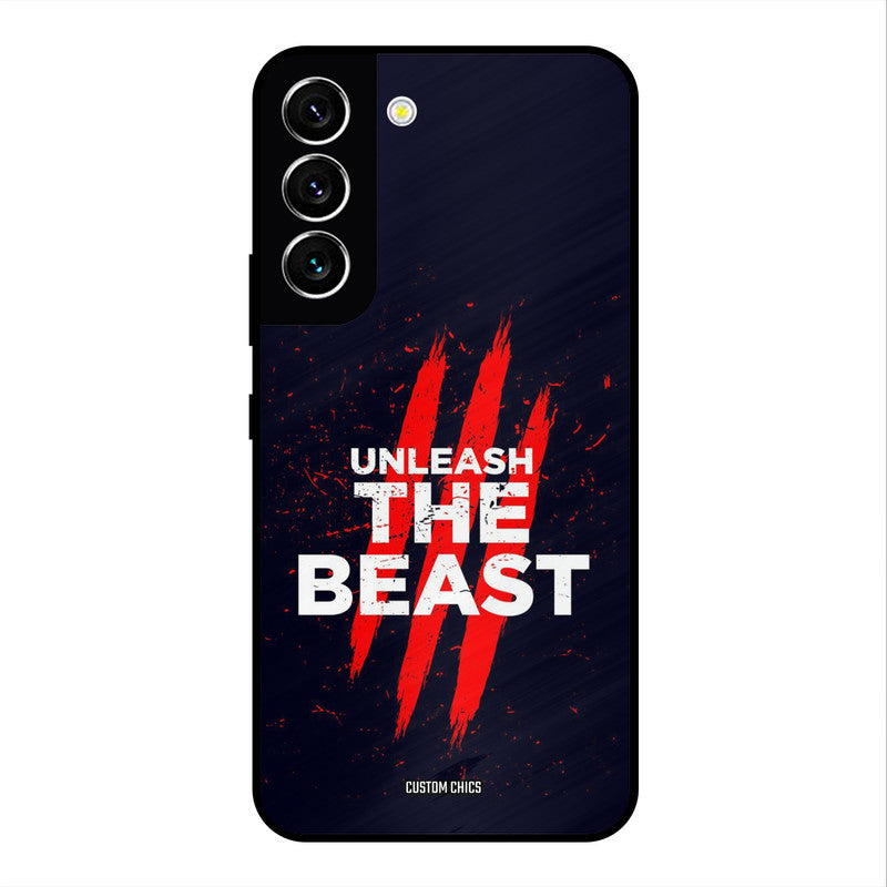 The Beast Samsung Galaxy S22 Mobile Back Cover - Typography PrintShield Case