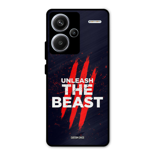 The Beast Redmi Note 13 Pro Plus Mobile Back Cover - Typography PrintShield Case