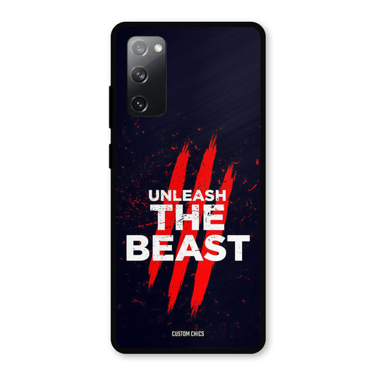 The Beast Samsung Galaxy S20 FE 5G Mobile Back Cover - Typography PrintShield Case