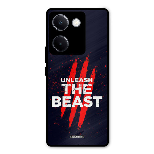 The Beast Vivo Y300 Plus Mobile Back Cover - Typography PrintShield Case