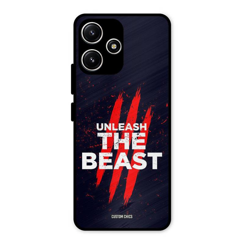 The Beast Redmi 12 5G Mobile Back Cover - Typography PrintShield Case