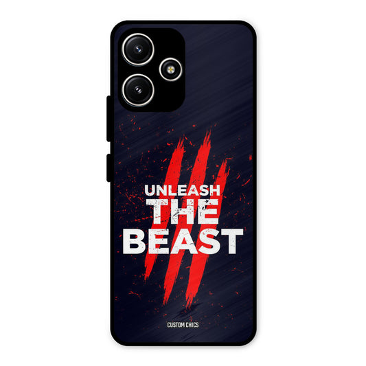The Beast Redmi 12 5G Mobile Back Cover - Typography PrintShield Case