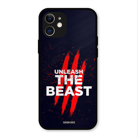 The Beast iPhone 12 Mobile Back Cover - Typography PrintShield Case