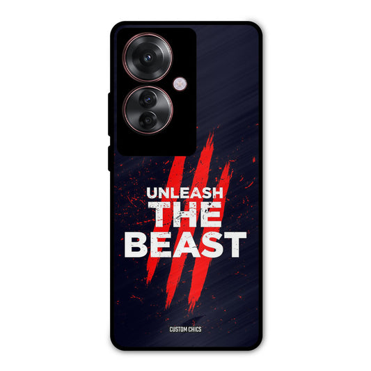 The Beast Oppo F25 Pro Mobile Back Cover - Typography PrintShield Case