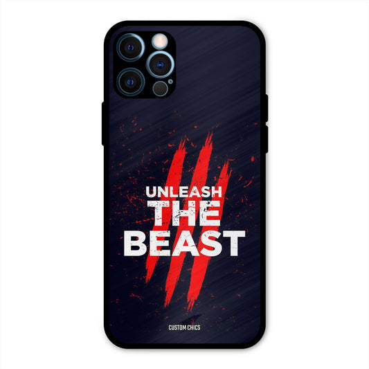 The Beast iPhone 12 Pro Mobile Back Cover - Typography PrintShield Case
