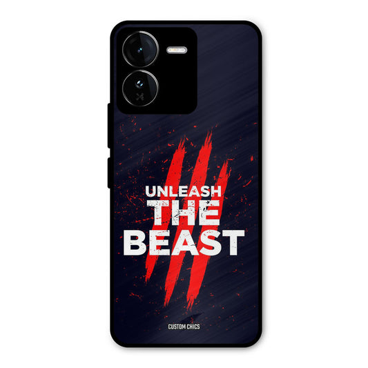 The Beast iQOO Z9 Mobile Back Cover - Typography PrintShield Case