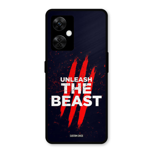 The Beast OnePlus Nord CE 3 Lite Mobile Back Cover - Typography PrintShield Case