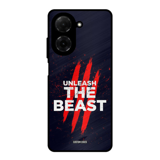 The Beast Poco C71 Mobile Back Cover - Typography PrintShield Case