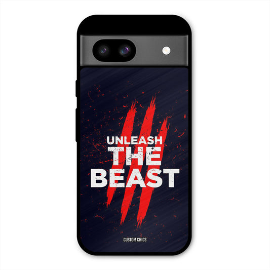 The Beast Google Pixel 8a Mobile Back Cover - Typography PrintShield Case