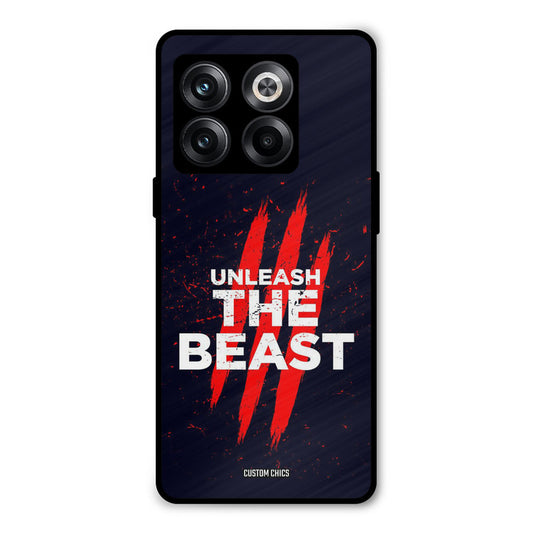 The Beast Oneplus 10T Mobile Back Cover - Typography PrintShield Case