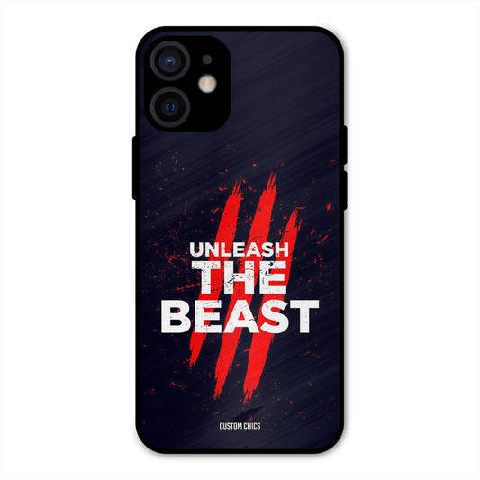 The Beast iPhone 12 Mini Mobile Back Cover - Typography PrintShield Case