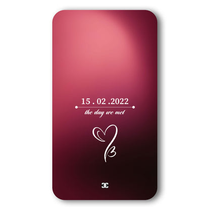 The Day We Met Case – Premium PrintShield Mobile Cover