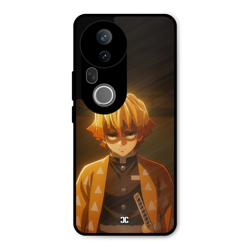 Thunderboy Zenitsu Vivo T4 Ultra Mobile Back Cover - Anime PrintShield Case