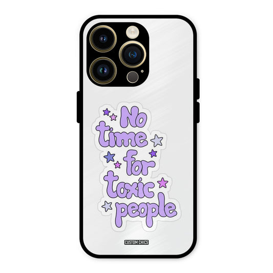 Toxic People iPhone 14 Pro Mobile Back Cover - Cute PrintShield Case