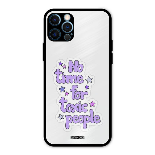 Toxic People iPhone 12 Pro Max Mobile Back Cover - Cute PrintShield Case
