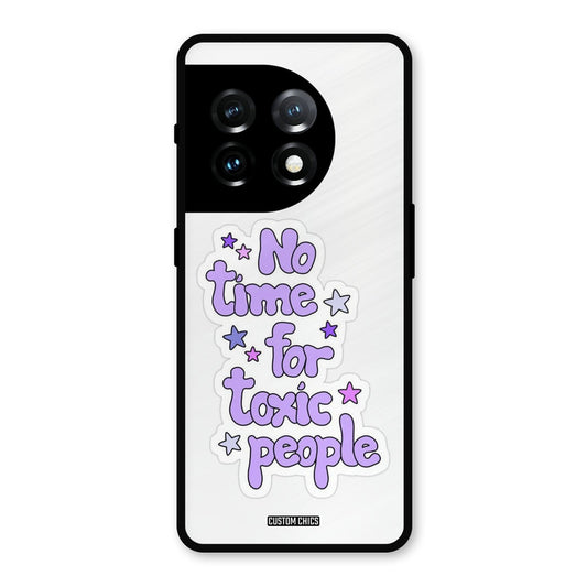 Toxic People OnePlus 11 Mobile Back Cover - Cute PrintShield Case