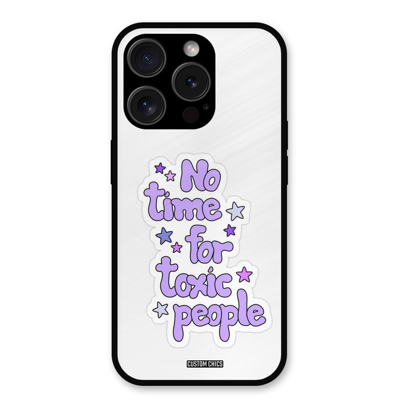Toxic People iPhone 15 Pro Max Mobile Back Cover - Cute PrintShield Case