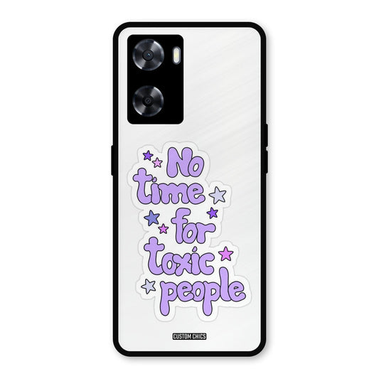 Toxic People Oppo A57 2022 Mobile Back Cover - Cute PrintShield Case