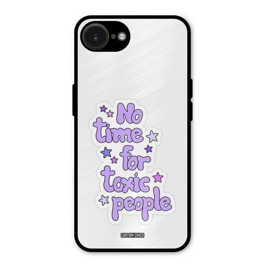 Toxic People iPhone 16e Mobile Back Cover - Cute PrintShield Case