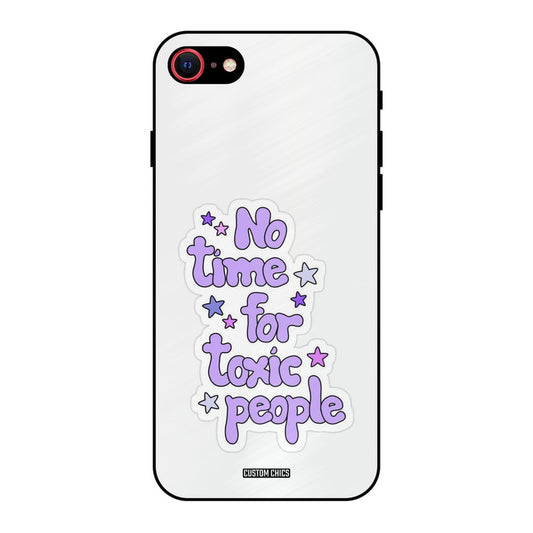 Toxic People iPhone SE 2020 Mobile Back Cover - Cute PrintShield Case