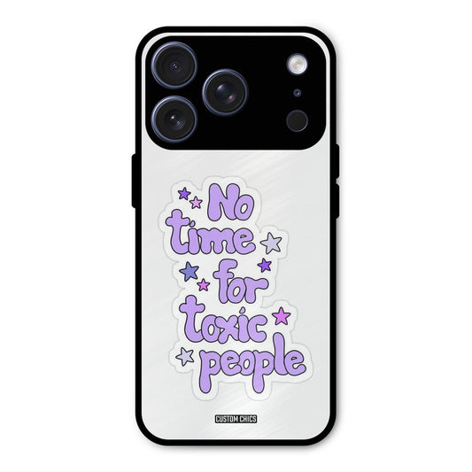 Toxic People iPhone 17 Pro Mobile Back Cover - Cute PrintShield Case