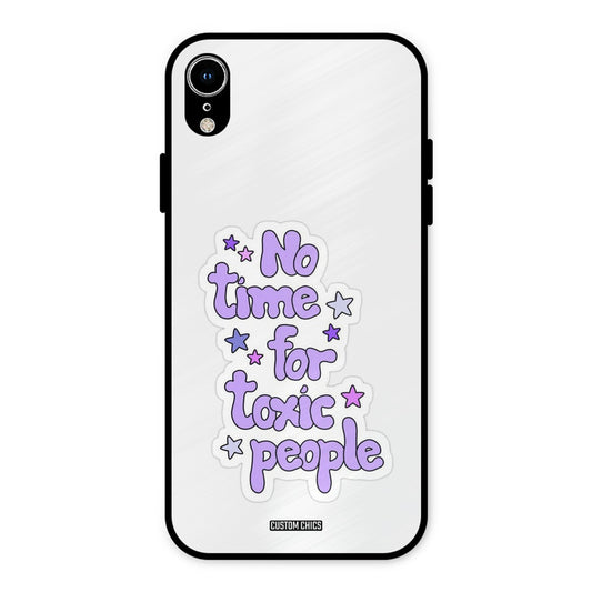 Toxic People iPhone XR Mobile Back Cover - Cute PrintShield Case