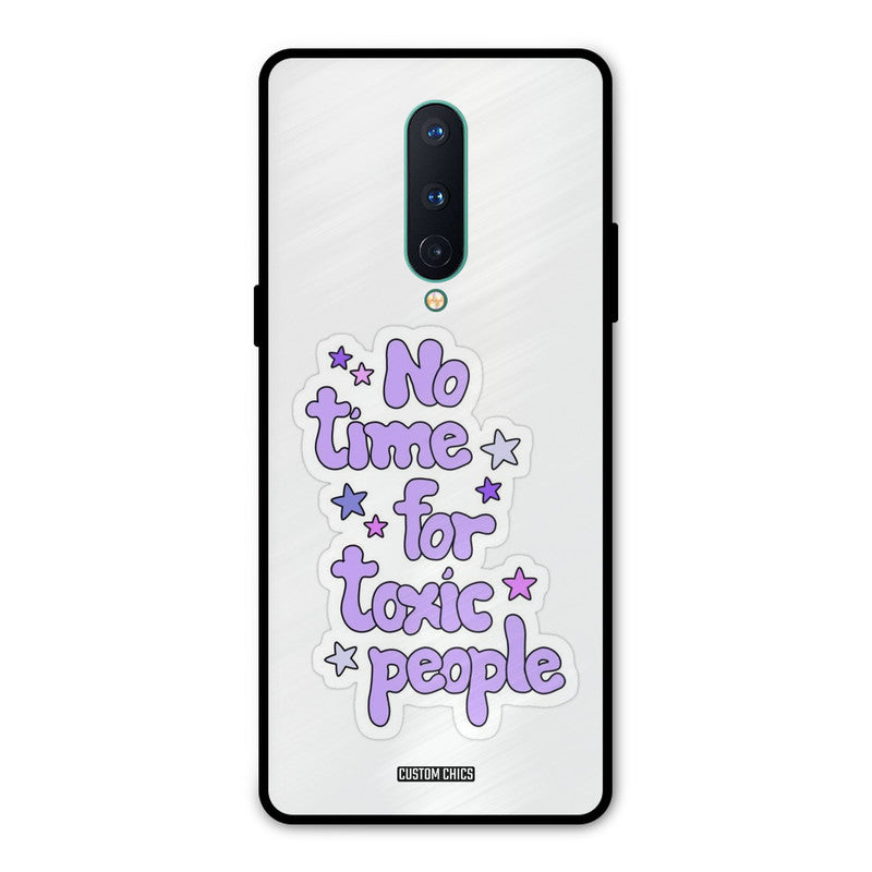 Toxic People Oneplus 8 Mobile Back Cover - Cute PrintShield Case