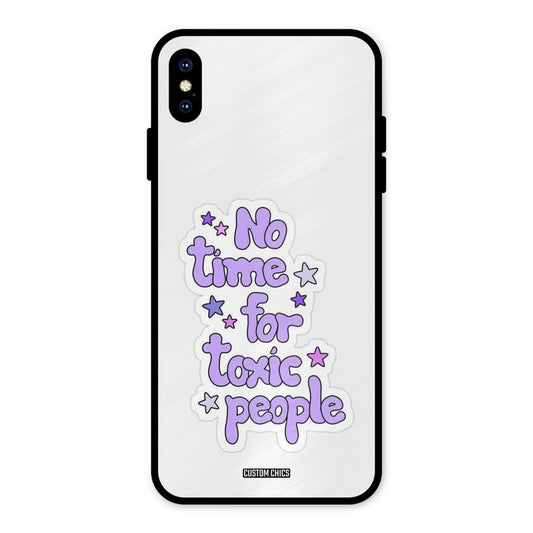 Toxic People iPhone XS Max Mobile Back Cover - Cute PrintShield Case