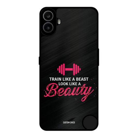 Train Like Beast Nothing CMF Phone 1 Mobile Back Cover - Typography PrintShield Case