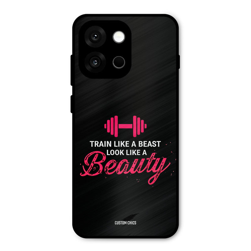 Train Like Beast Oneplus 13s Mobile Back Cover - Typography PrintShield Case