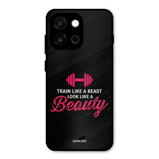 Train Like Beast Oneplus 13s Mobile Back Cover - Typography PrintShield Case